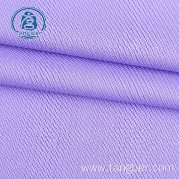 Sports wear 100% polyester pique knitted fabric